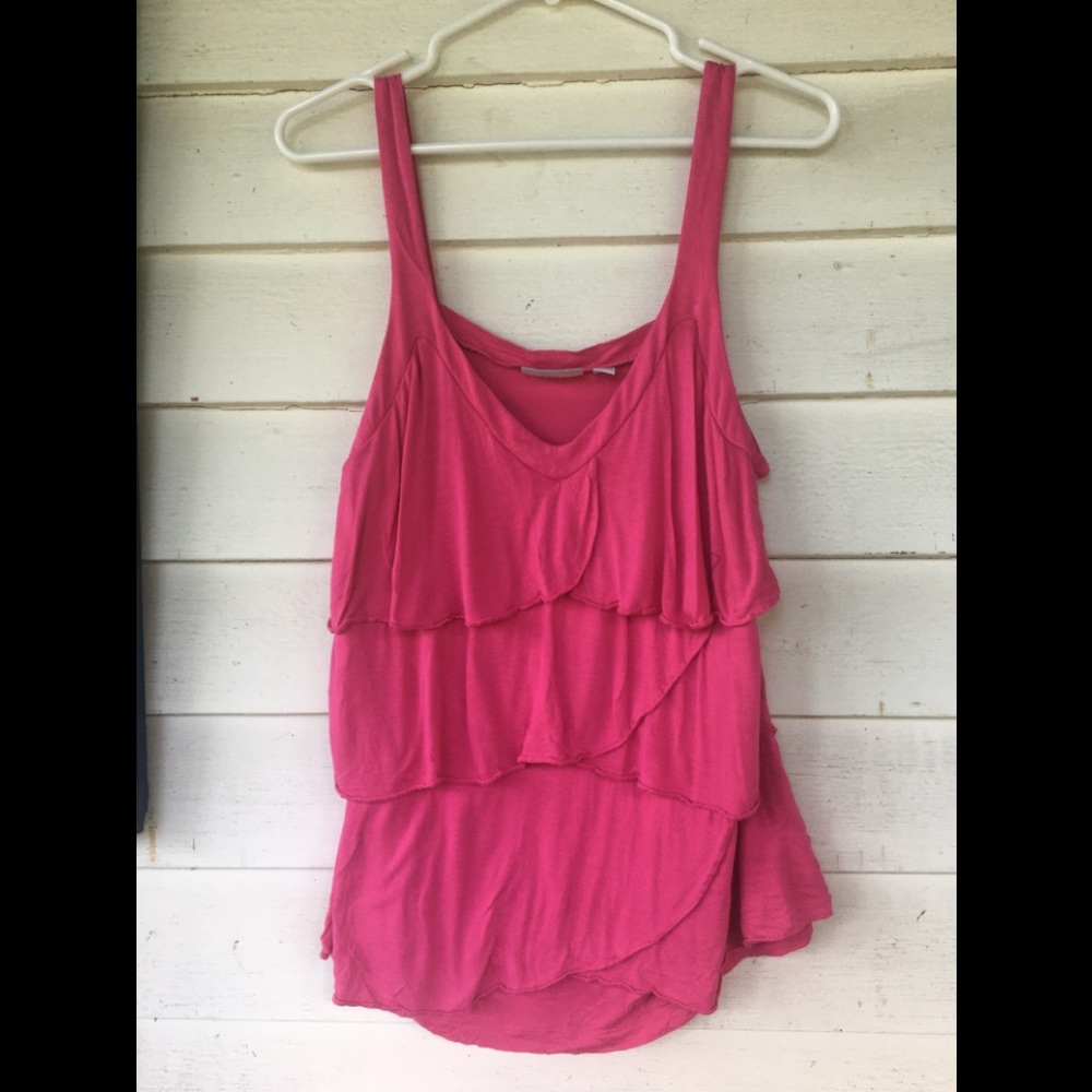 NY & Co ruffle tank top